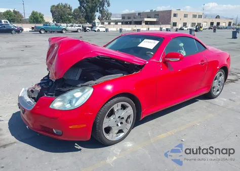 2004 Lexus Sc 430 из США, поврежденный, VIN JTHFN48Y440058288